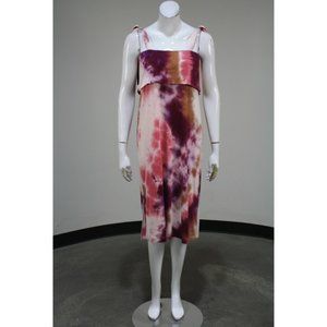 Sunday in Brooklyn tie-dye mid length dress